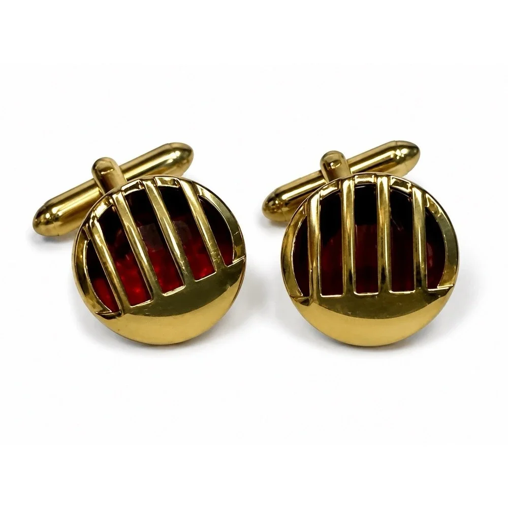 3 Pair Vintage Swank - Shields - Balfour Cuff Links Nice!
